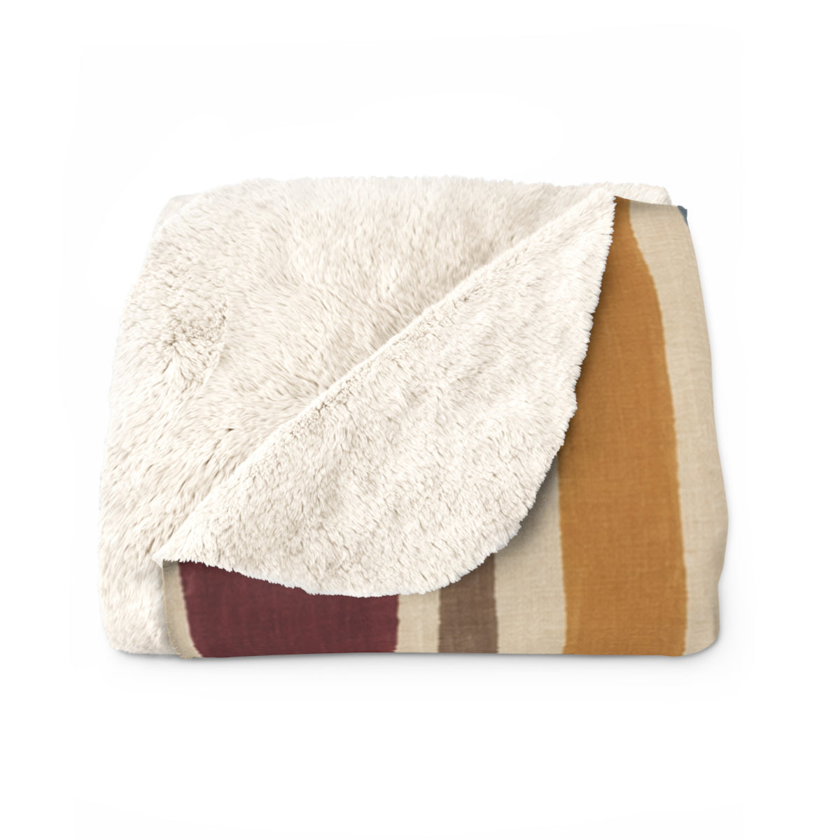 Atelier Stripe Sherpa Throw