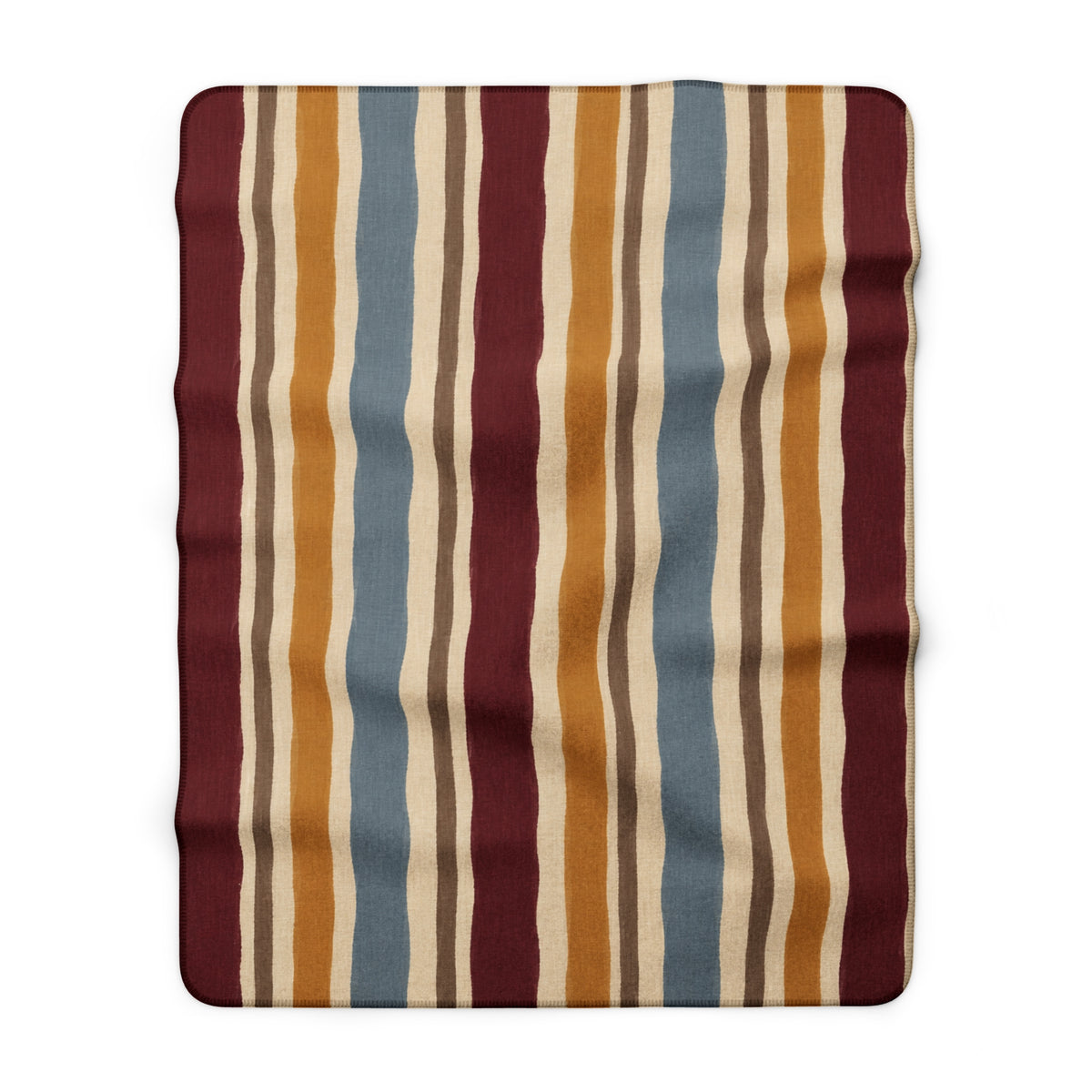 Atelier Stripe Sherpa Throw