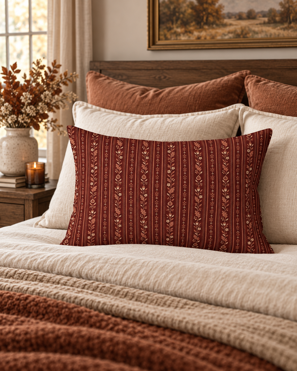 Fig Harvest Pillow Cover