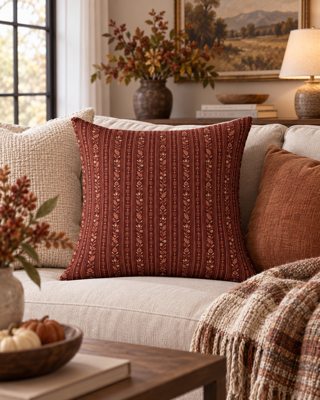 Fig Harvest Pillow Cover