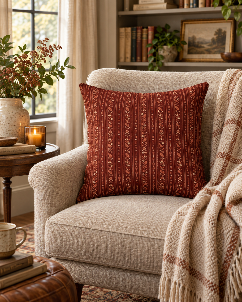 Fig Harvest Pillow Cover