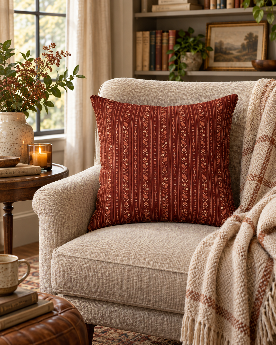 Fig Harvest Pillow Cover