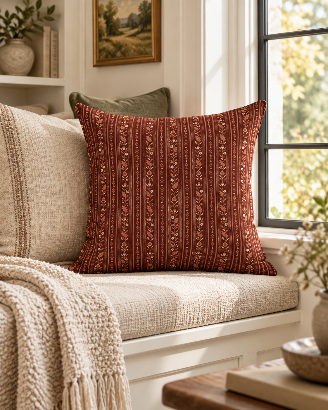 Fig Harvest Pillow Cover