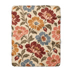 Heirloom Bloom Sherpa Throw