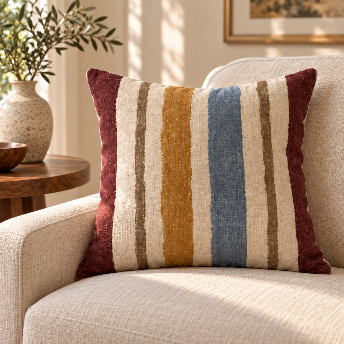 Atelier Stripe Pillow Cover
