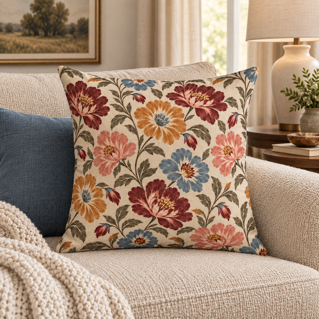 Heirloom Bloom Pillow Cover