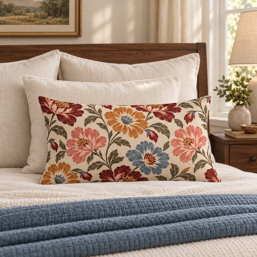 Heirloom Bloom Pillow Cover