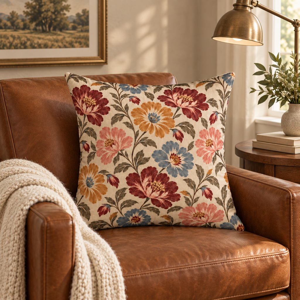Heirloom Bloom Pillow Cover