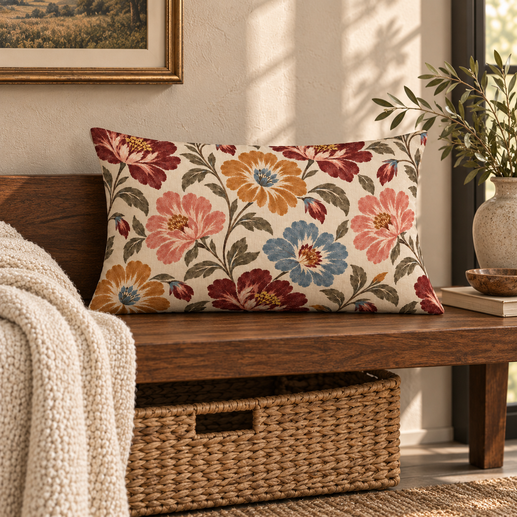 Heirloom Bloom Pillow Cover