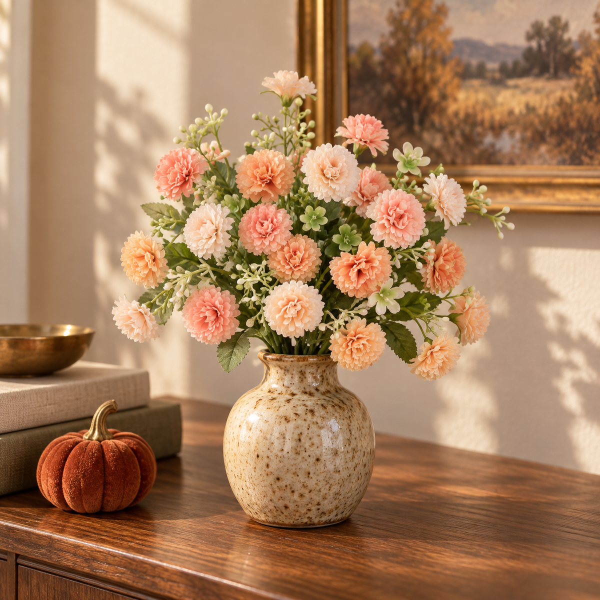 Faux Flower Stems — Set of 2